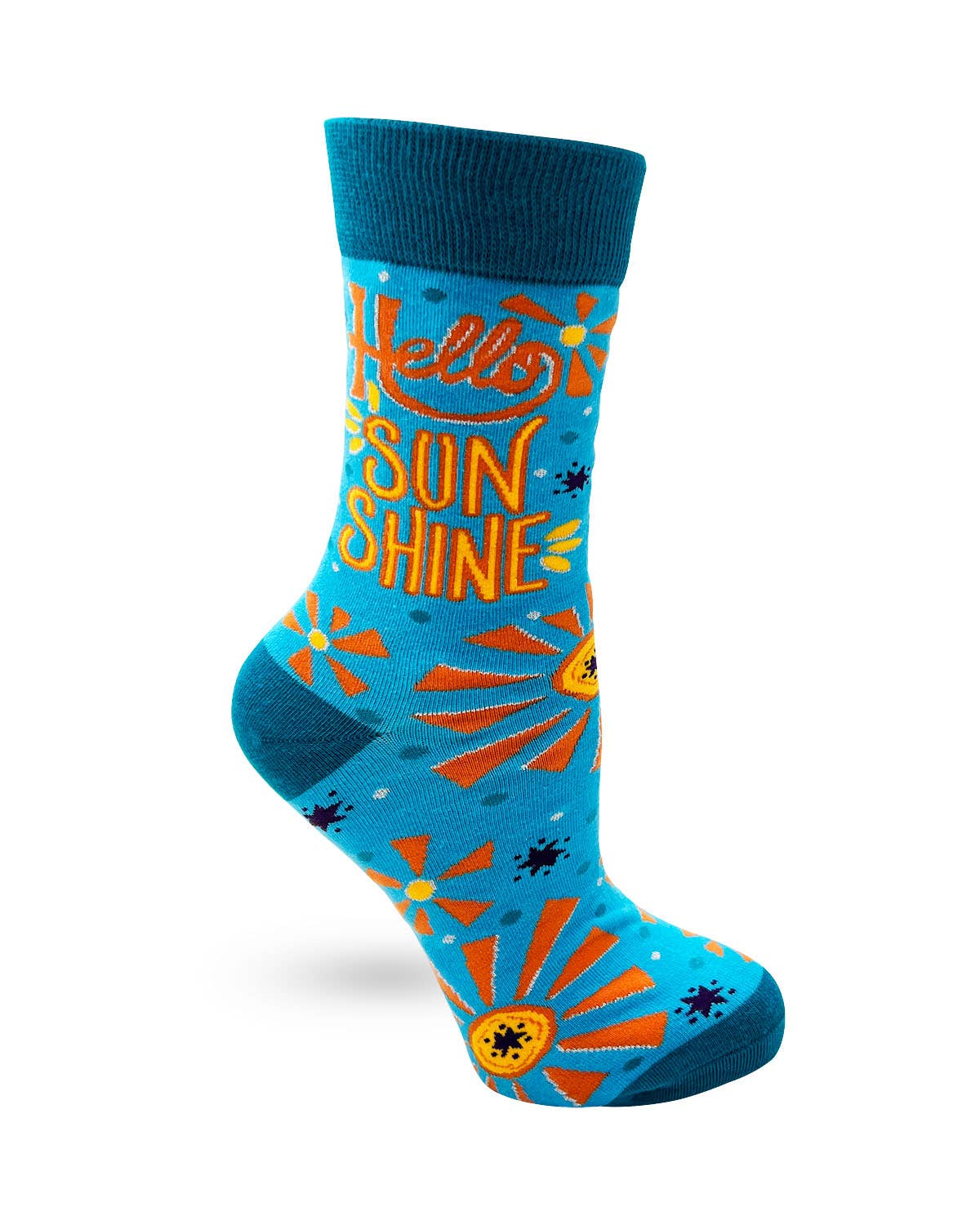 Socks 8. Hello Sunshine Women's Crew Socks