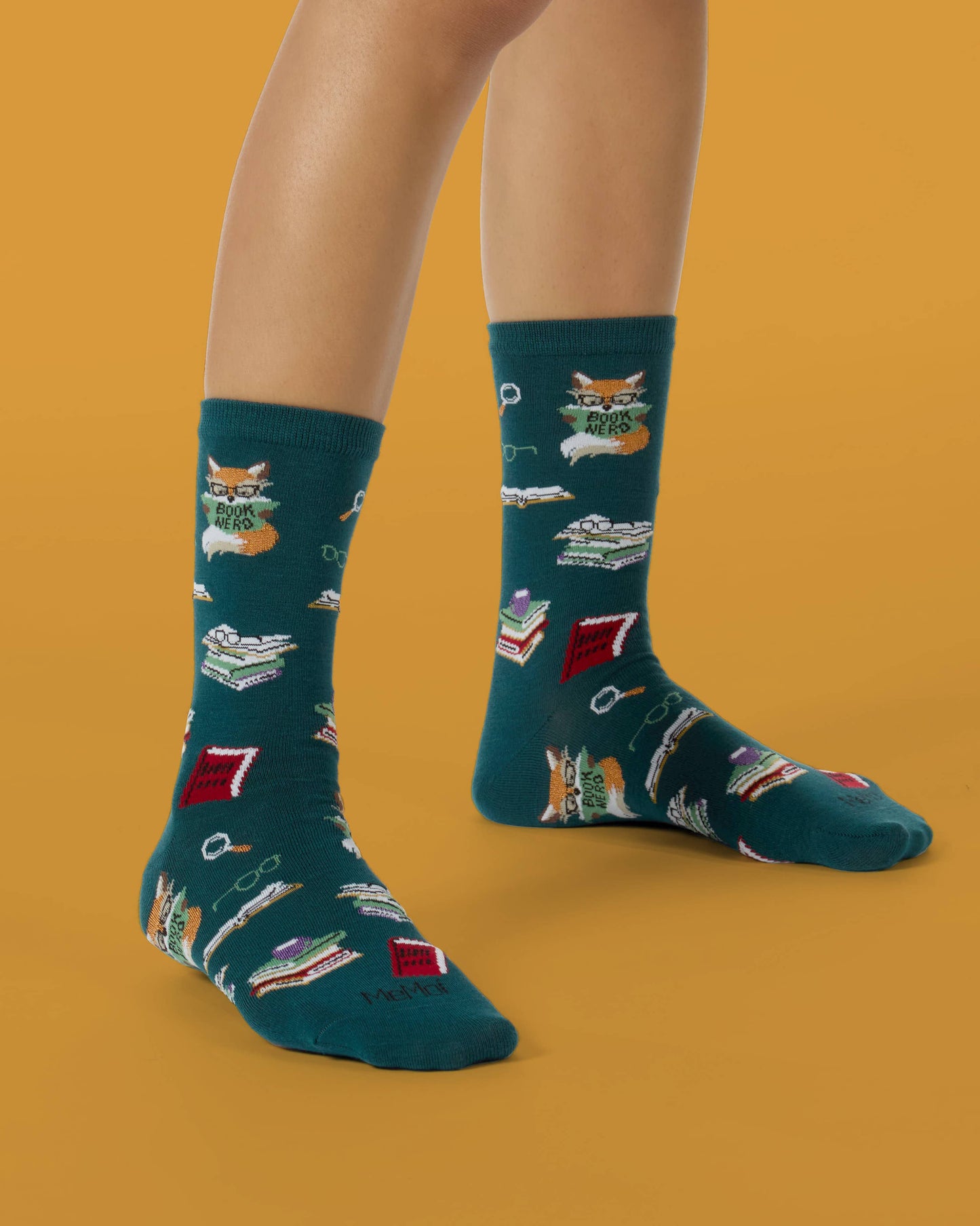 Book Nerd Bamboo Crew