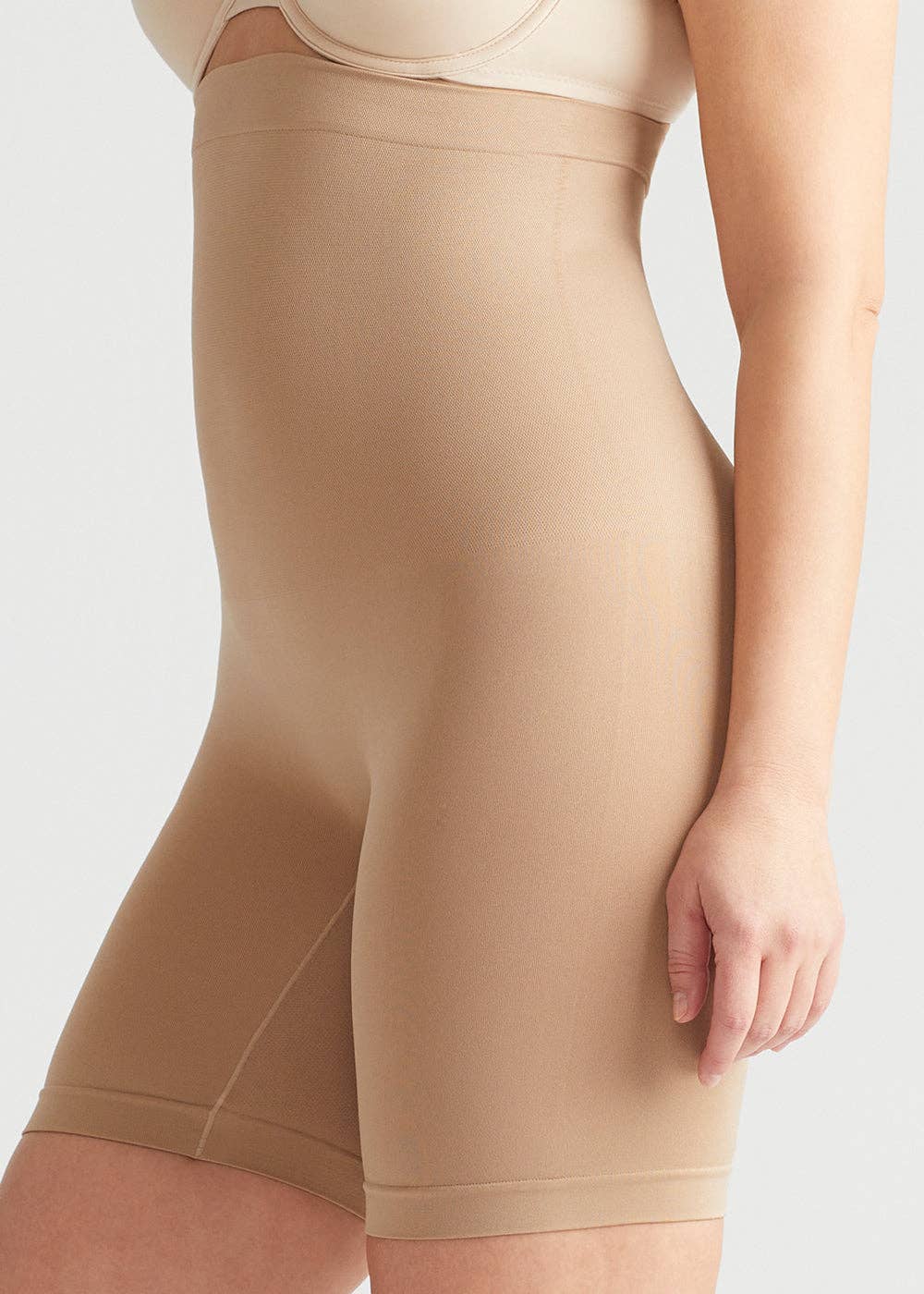 Seamless Solutions - High Waist Shapewear Thigh Shaper -Plus