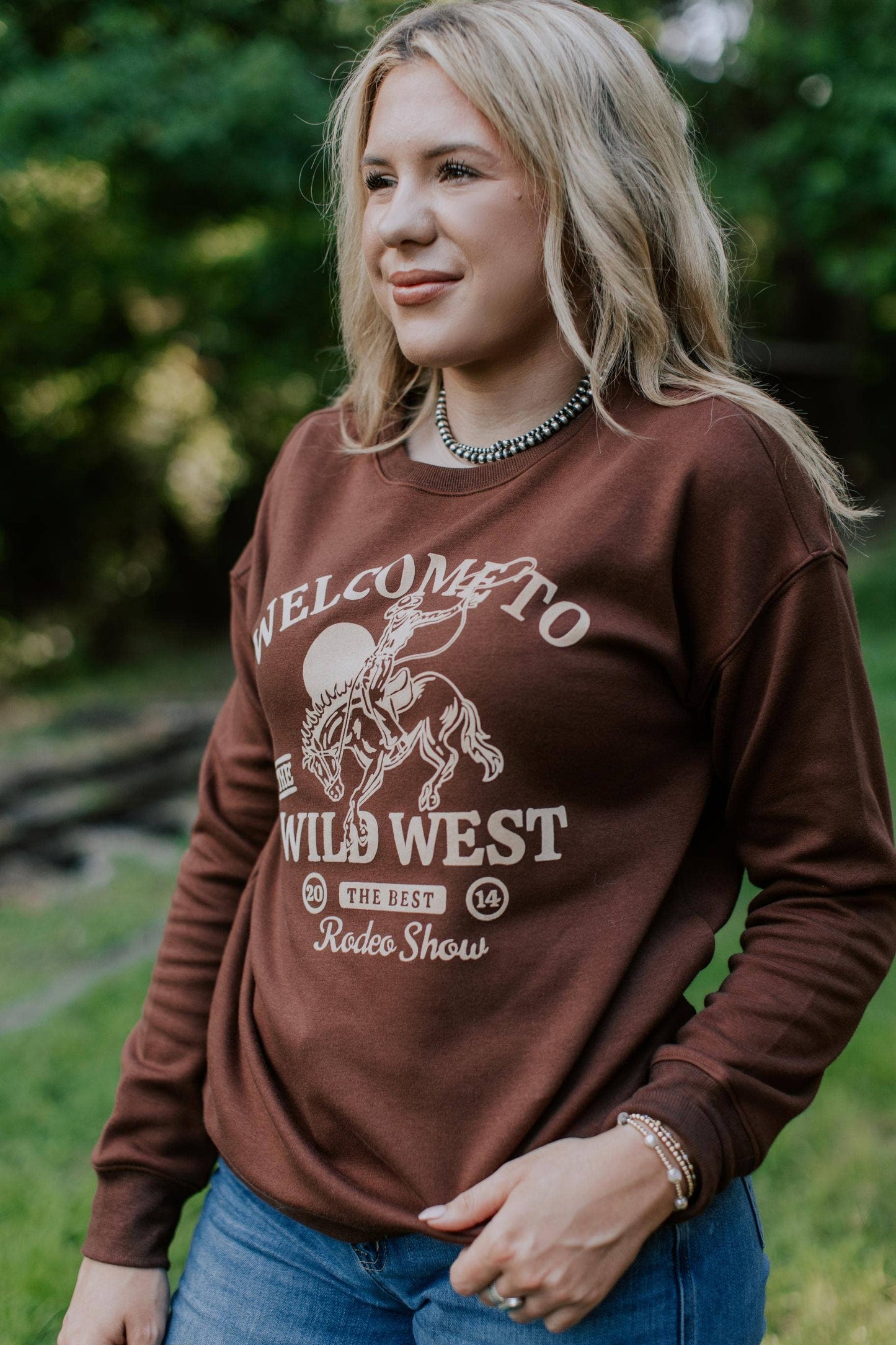 MK817 Wild West Fleece Sweatshirt