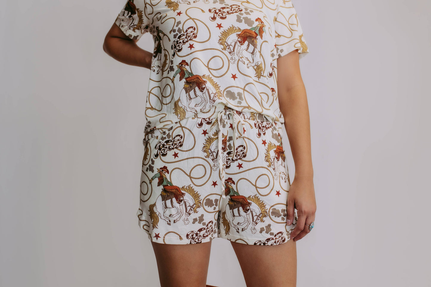 TZ30 Rodeo Modal Pajamas Shorts sets