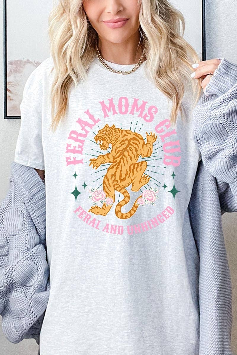 Feral Mama Club Graphic Heavy Cotton Tee
