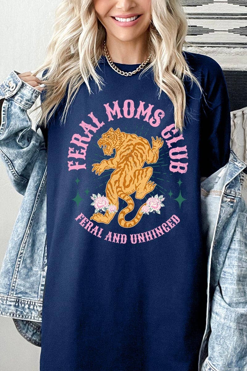 Feral Mama Club Graphic Heavy Cotton Tee