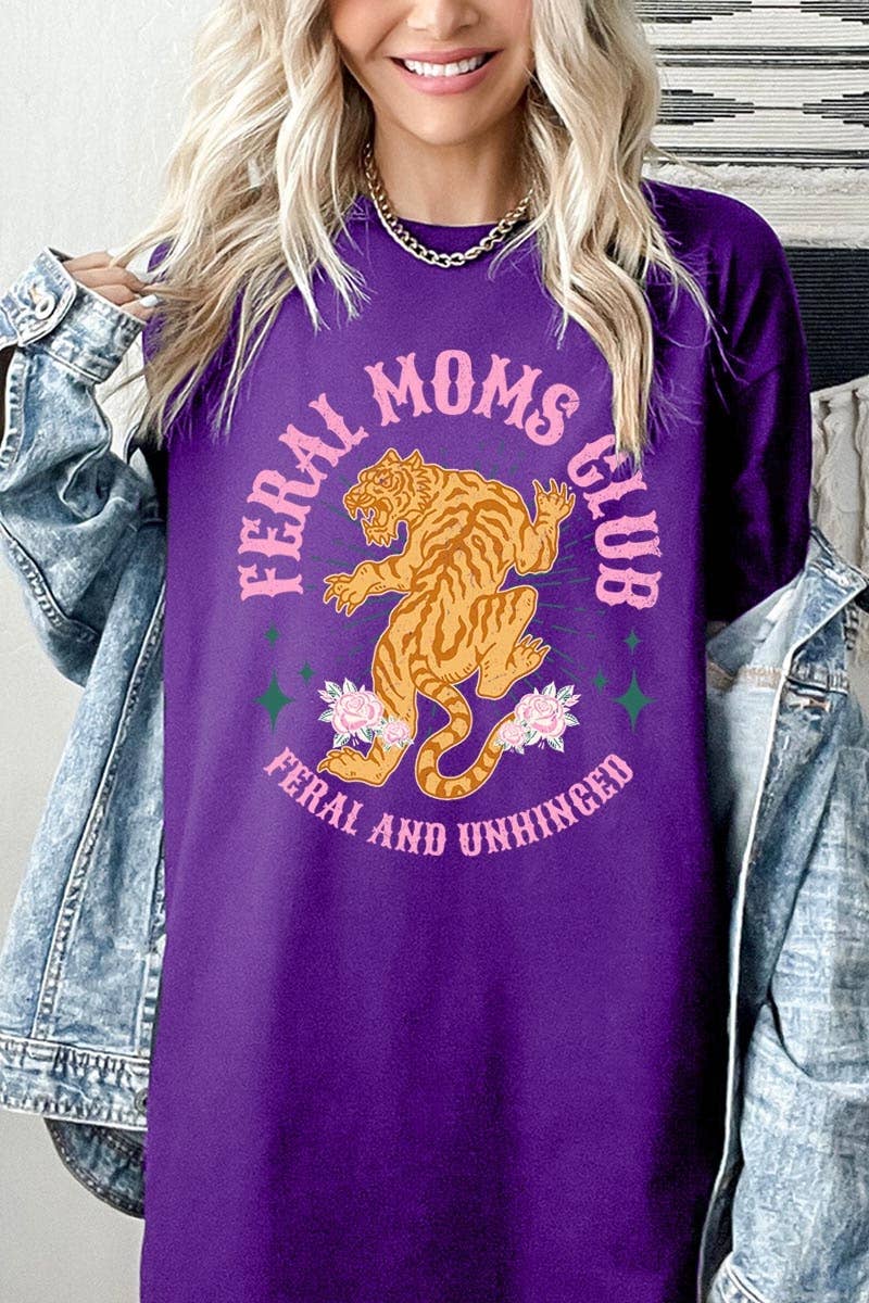 Feral Mama Club Graphic Heavy Cotton Tee