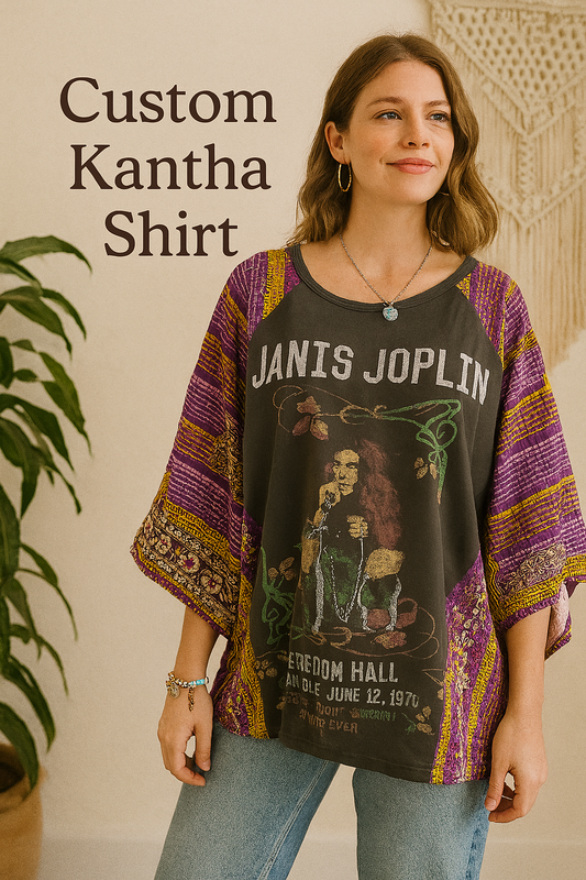 Custom Kantha Shirt