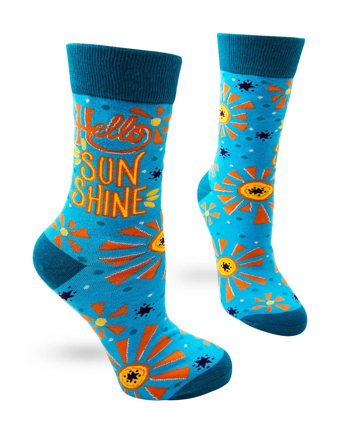 Socks 8. Hello Sunshine Women's Crew Socks