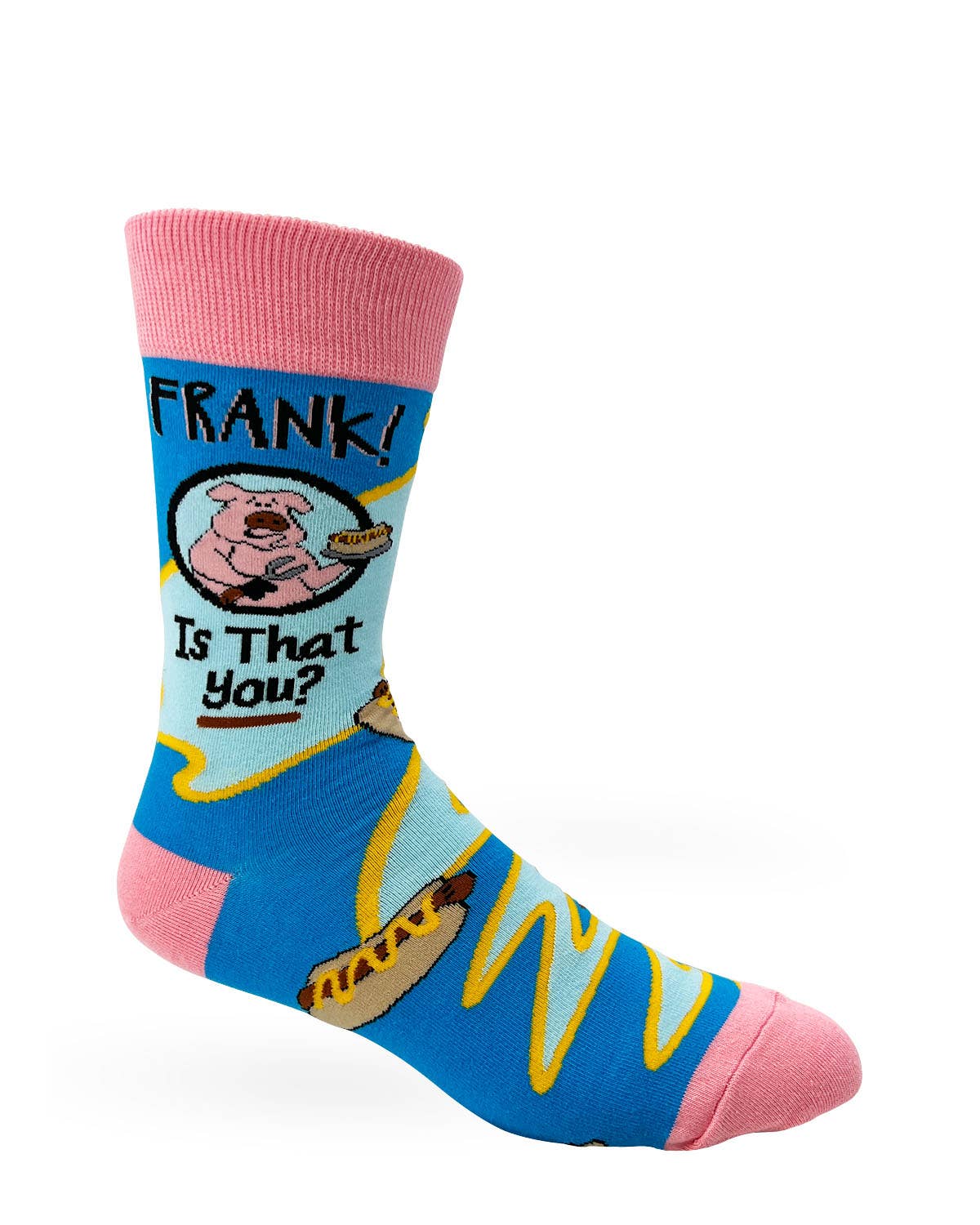 Socks 5. Frank Is That You? Men's Novelty Crew Socks