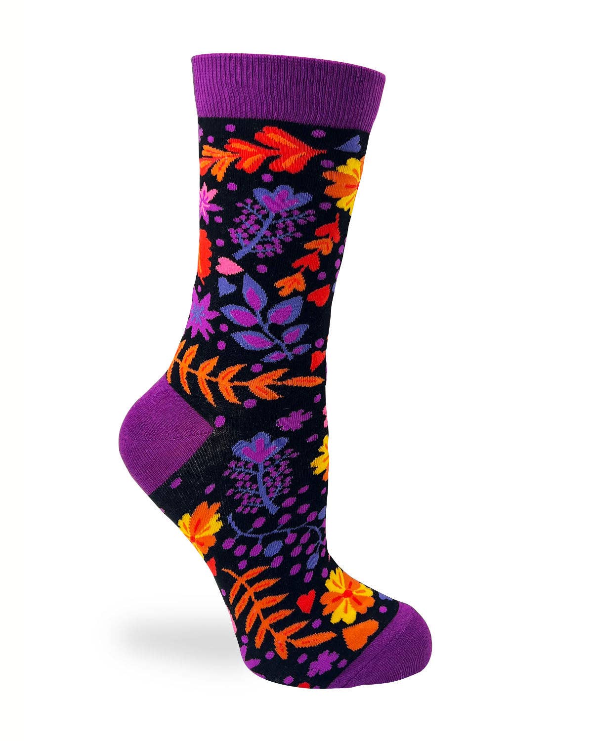 Autumn Floral Women's Crew Socks