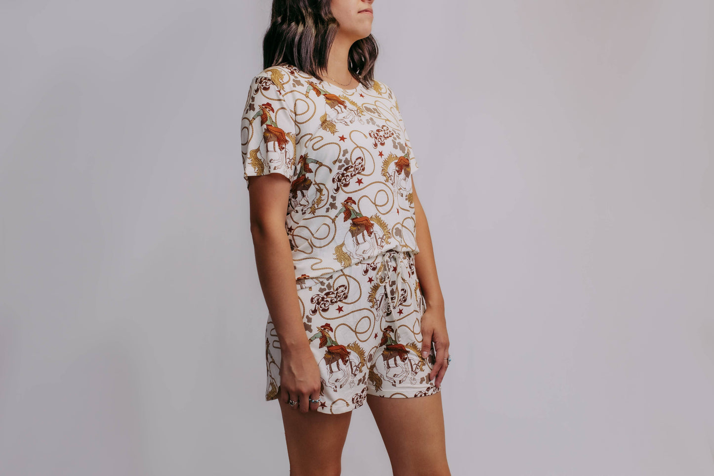 TZ30 Rodeo Modal Pajamas Shorts sets