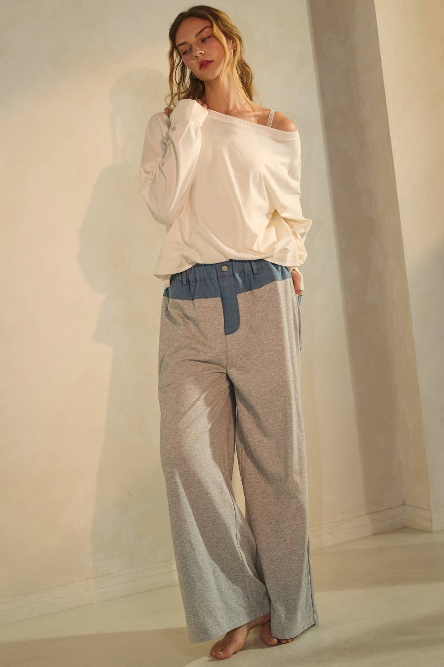 Wide-leg Pants