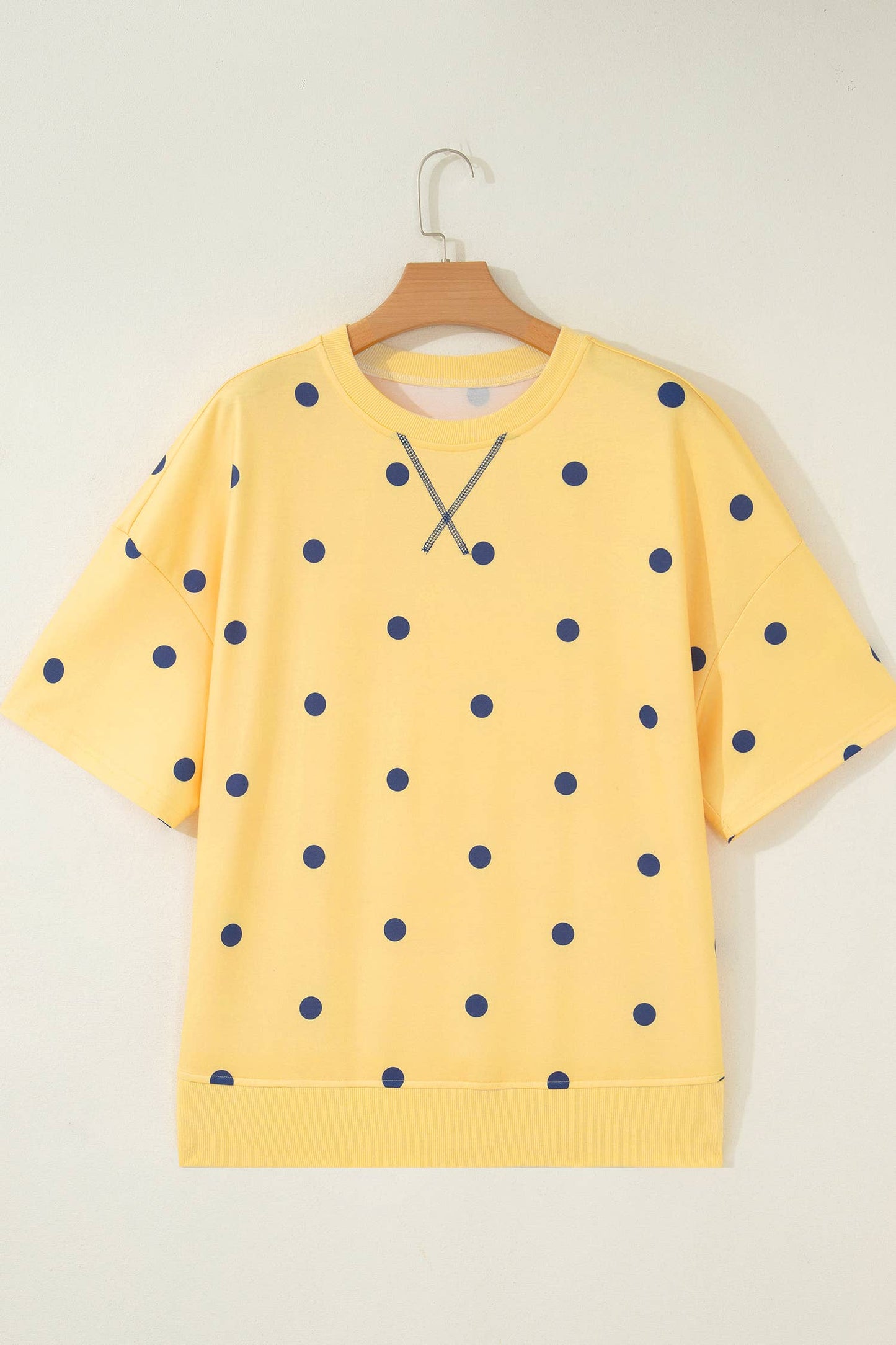 LAS Polka Dot Oversize Blouse (S-XL)