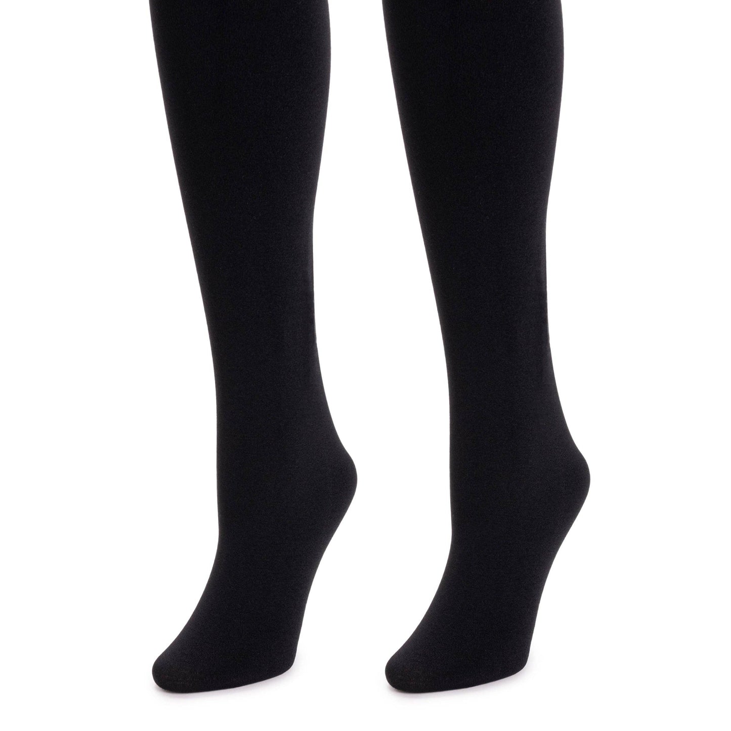 MUK LUKS Women's Fleece Lined 2-Pair Pack Tights