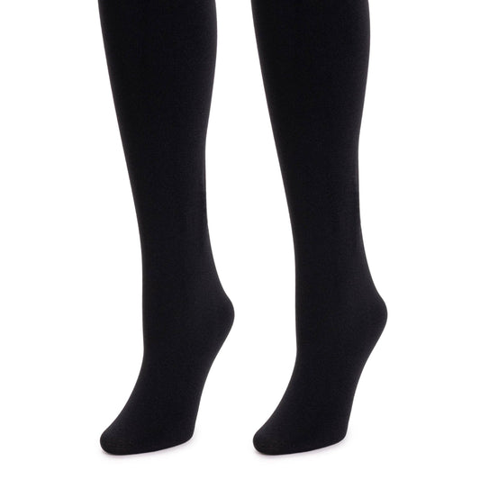MUK LUKS Women's Fleece Lined 2-Pair Pack Tights