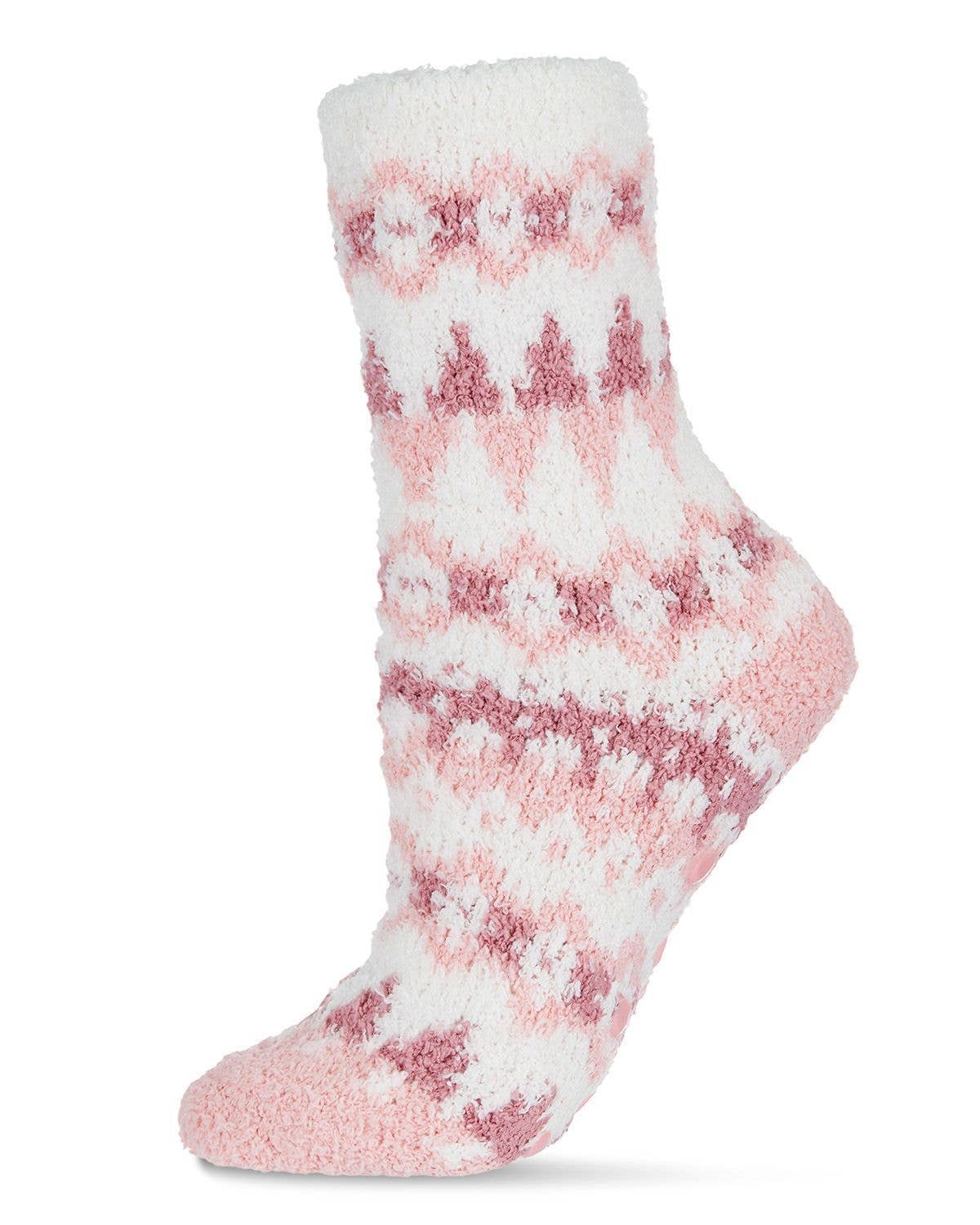 MeMoi Pink Diamond Cozy Sock & Legging Set