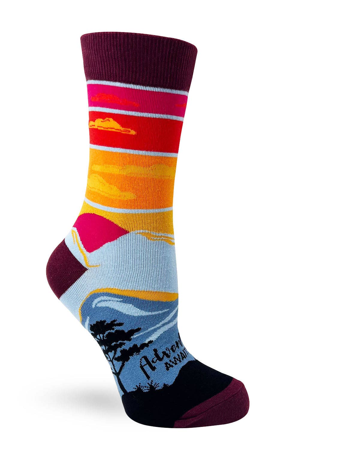 Adventure Awaits Women's Crew Socks