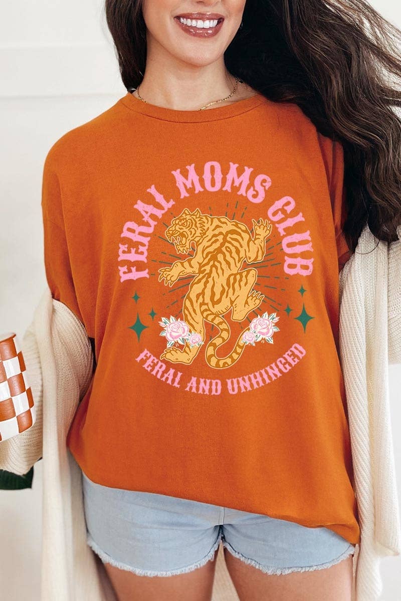 Feral Mama Club Graphic Heavy Cotton Tee