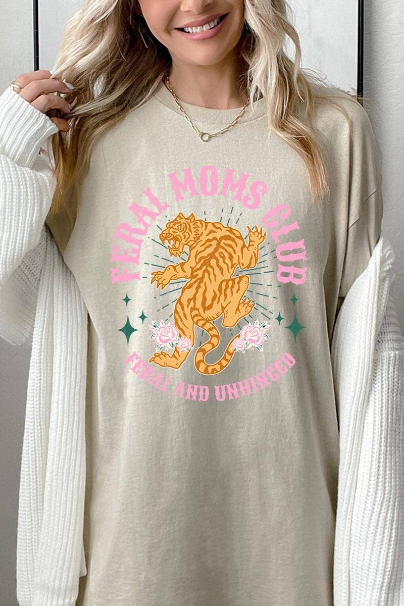 Feral Mama Club Graphic Heavy Cotton Tee