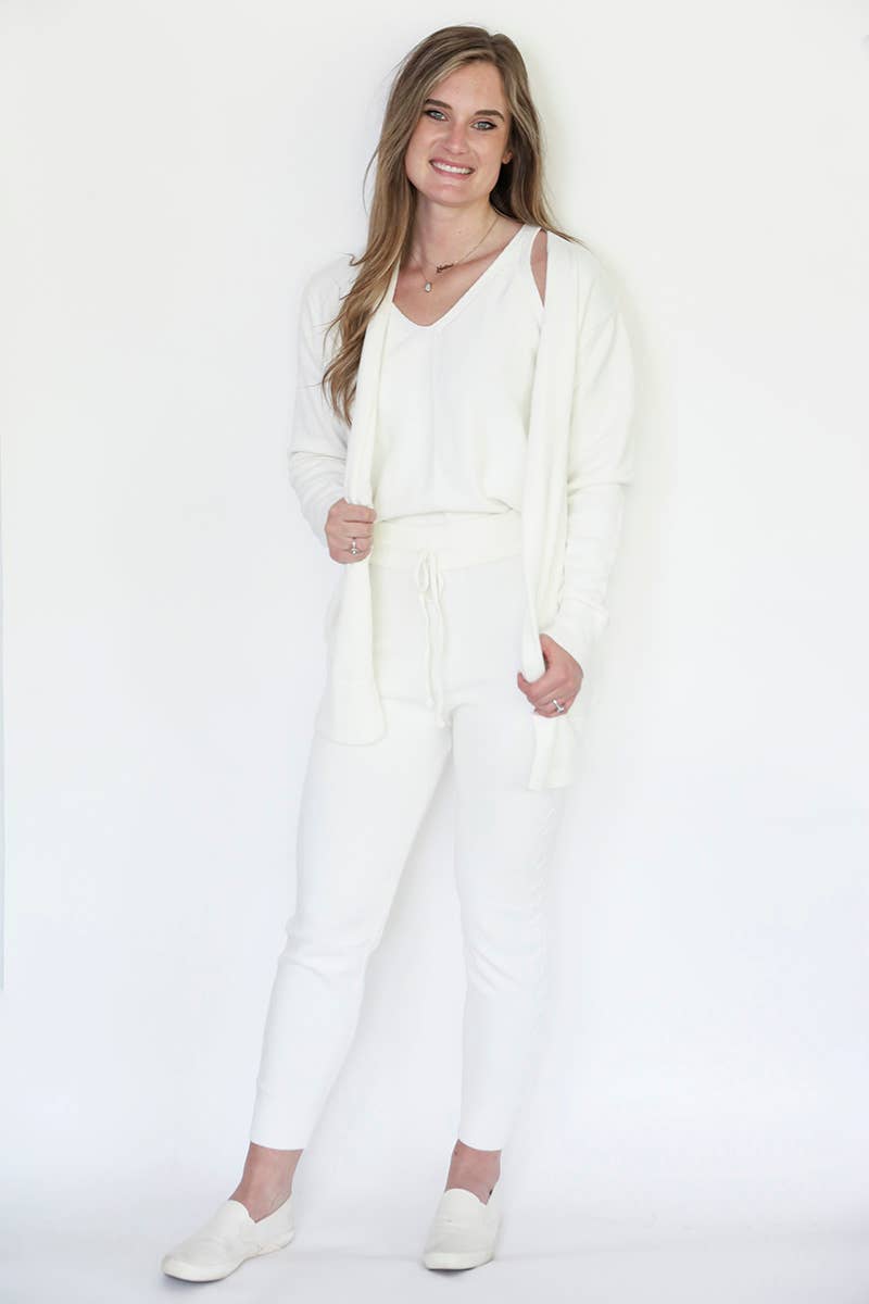 LW1055 Monroe Cardigan/Jogger Set