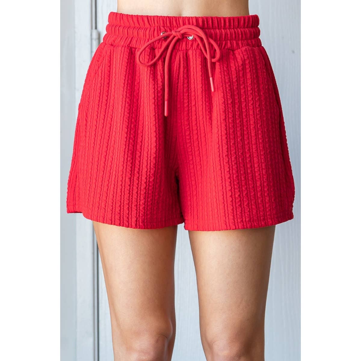 Waffle Textured Knit Pants