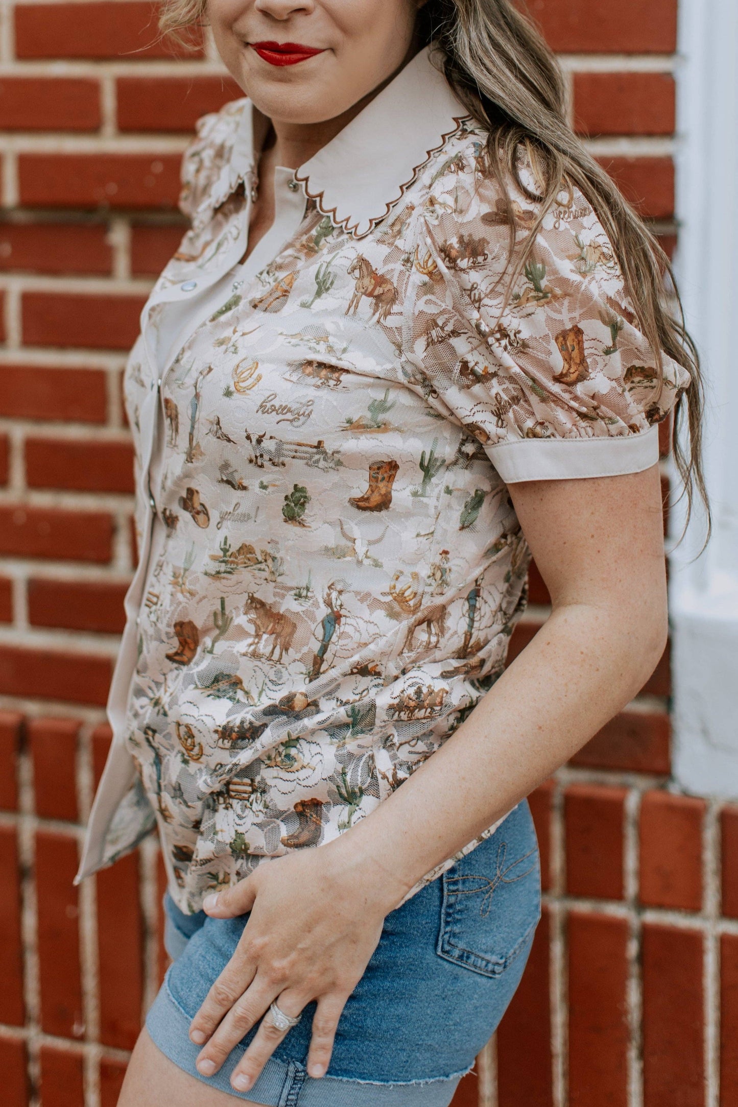 MK741 Desert Darlin' Button Up shirt