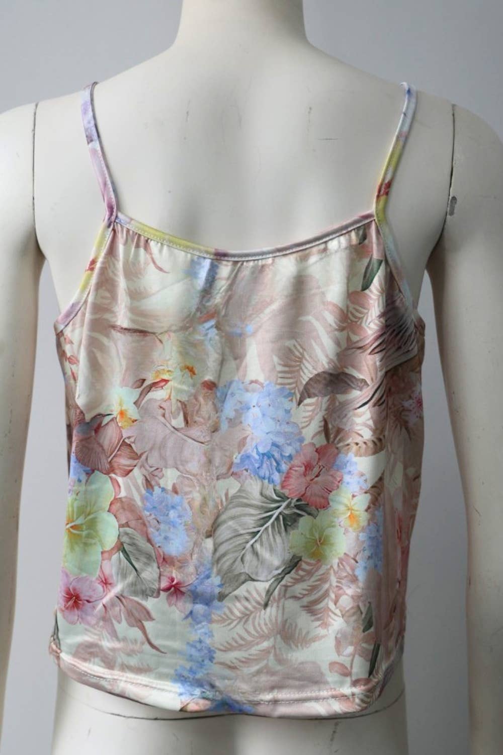 Tropical Floral Blouse and Shorts Set
