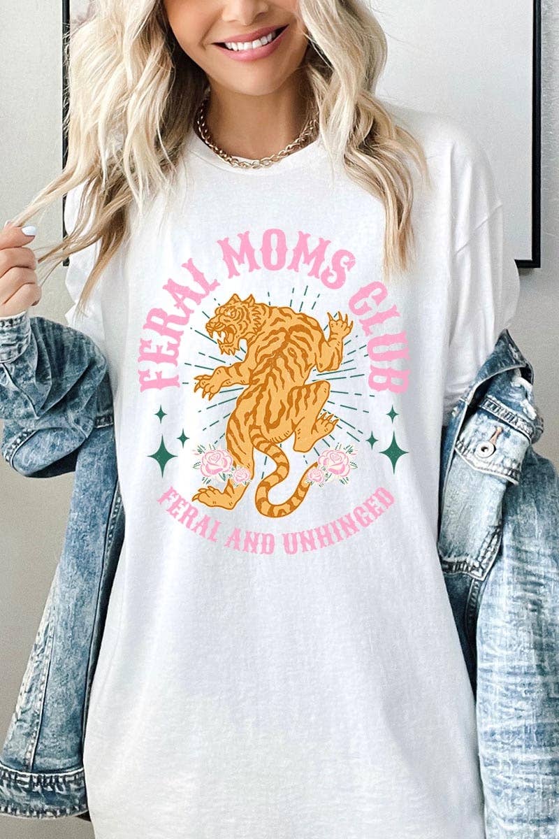 Feral Mama Club Graphic Heavy Cotton Tee