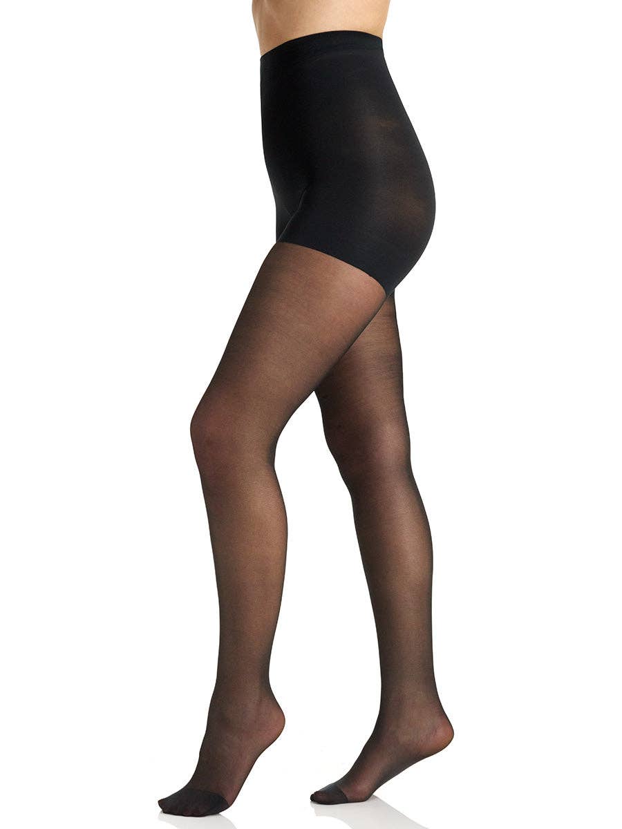 In Control Tummy & Thigh Sheer Shaping Pantyhose - 4757