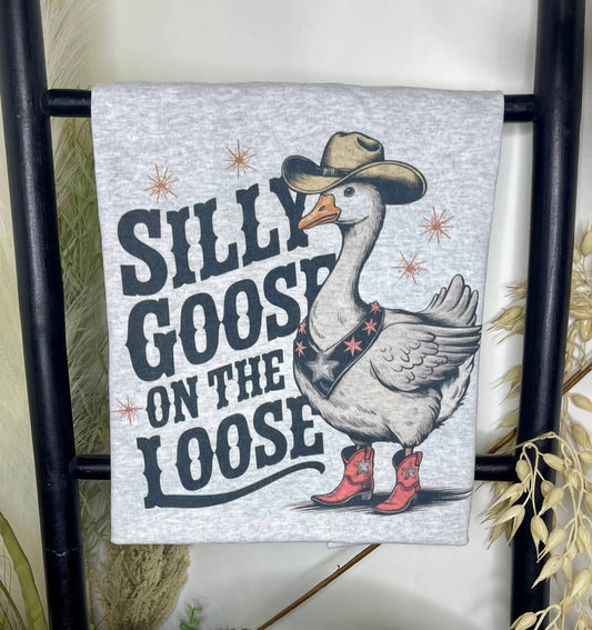 Silly Goose on the Loose (Gildan Sublimation T-Shirt)