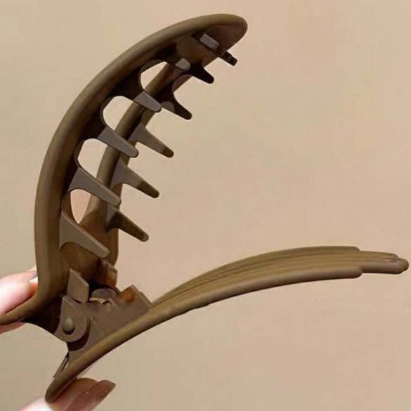 Jumbo Lay Flat Oval Hair Claw Clips Secure Styling | 40H982