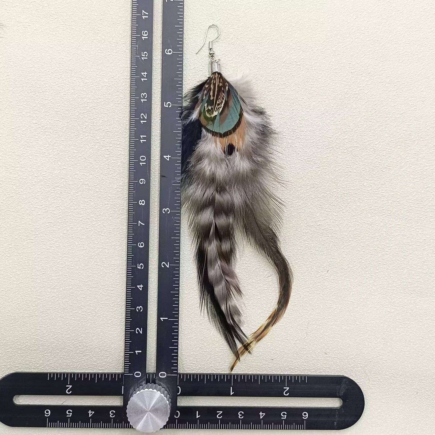 Feather Dangle Earrings MIO64022