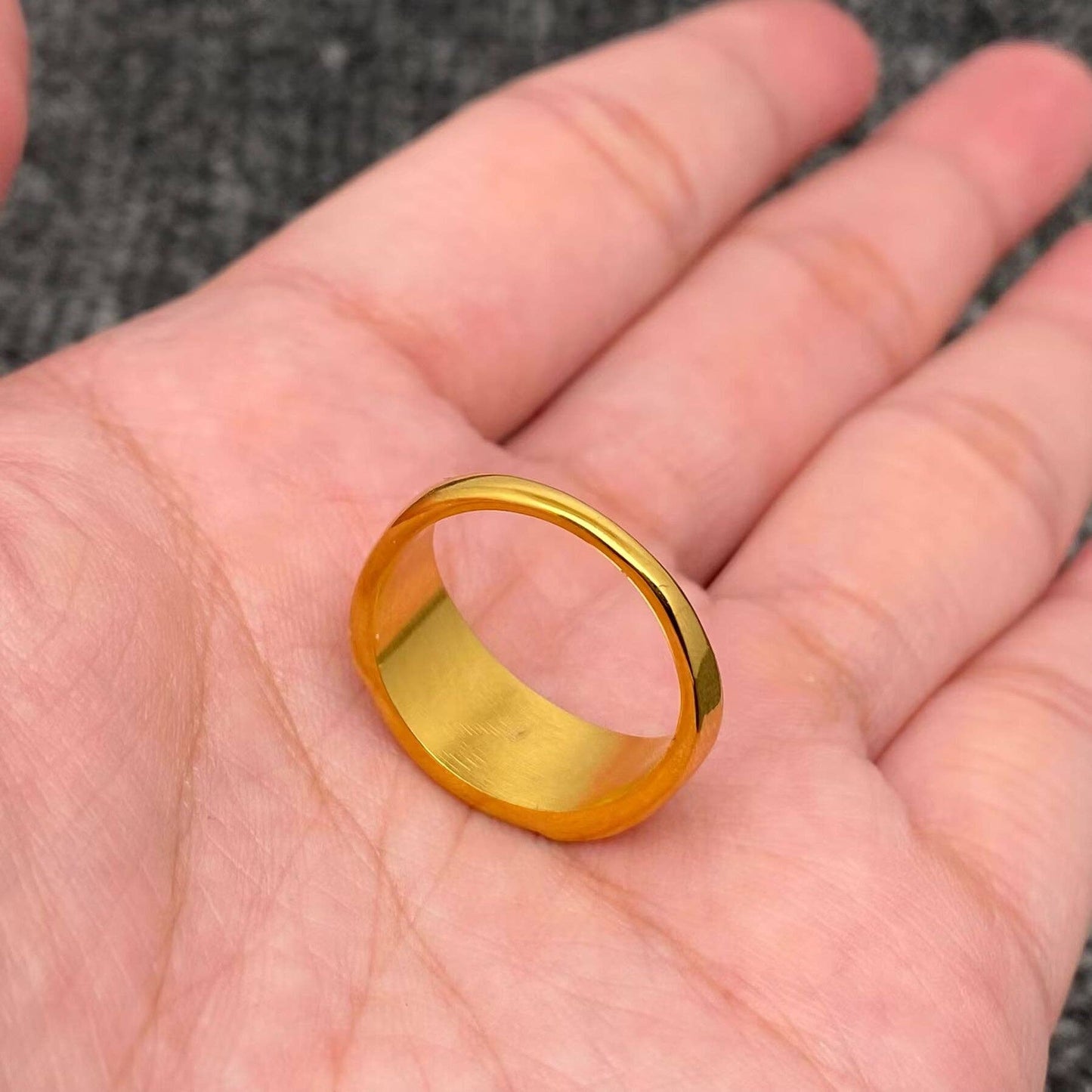 M33. Opal 18K Gold Plated Ring