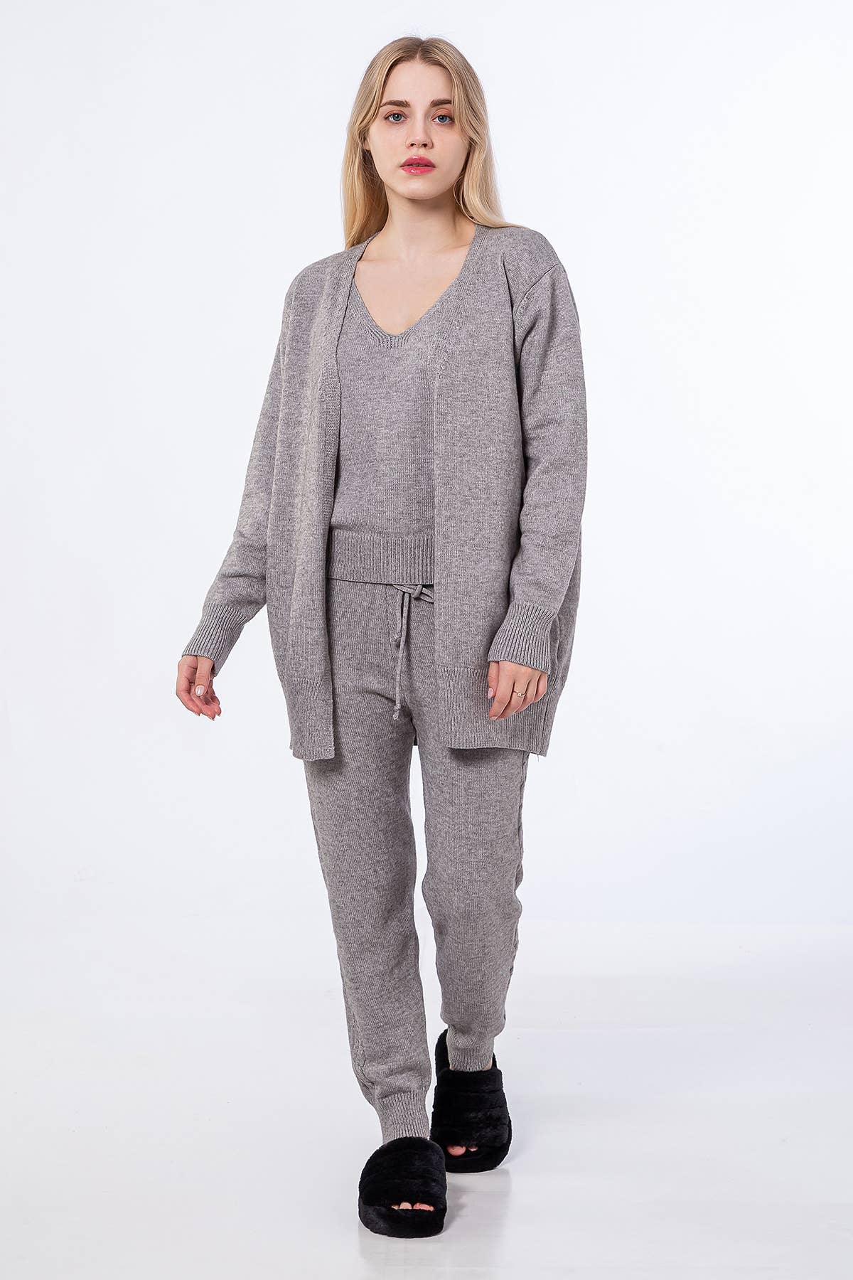 LW1055 Monroe Cardigan/Jogger Set