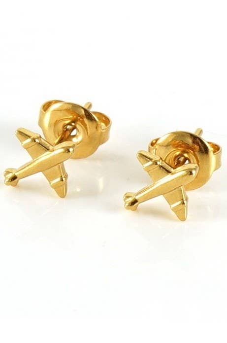 18K Stainless Steel Tarnish Free Waterproof Studs | 40E424