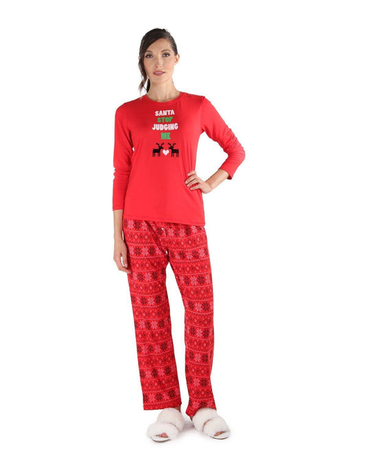 Memoi Snowflake Love Pajama Set