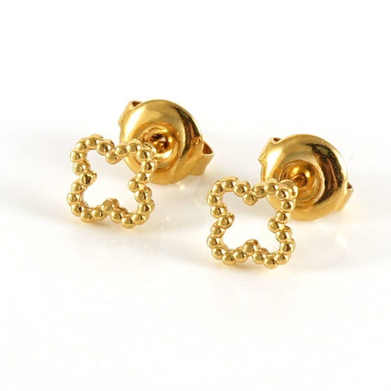 18K Stainless Steel Tarnish Free Waterproof Studs | 40E424