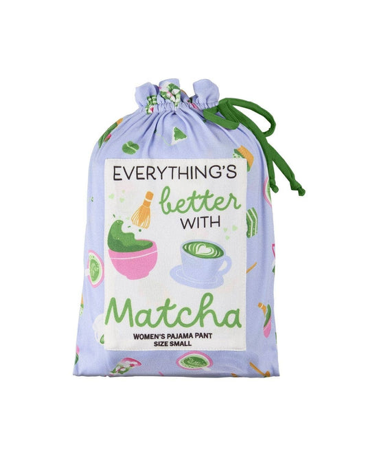 Matcha Women`s PJ Pant In Bag: Periwinkle / M