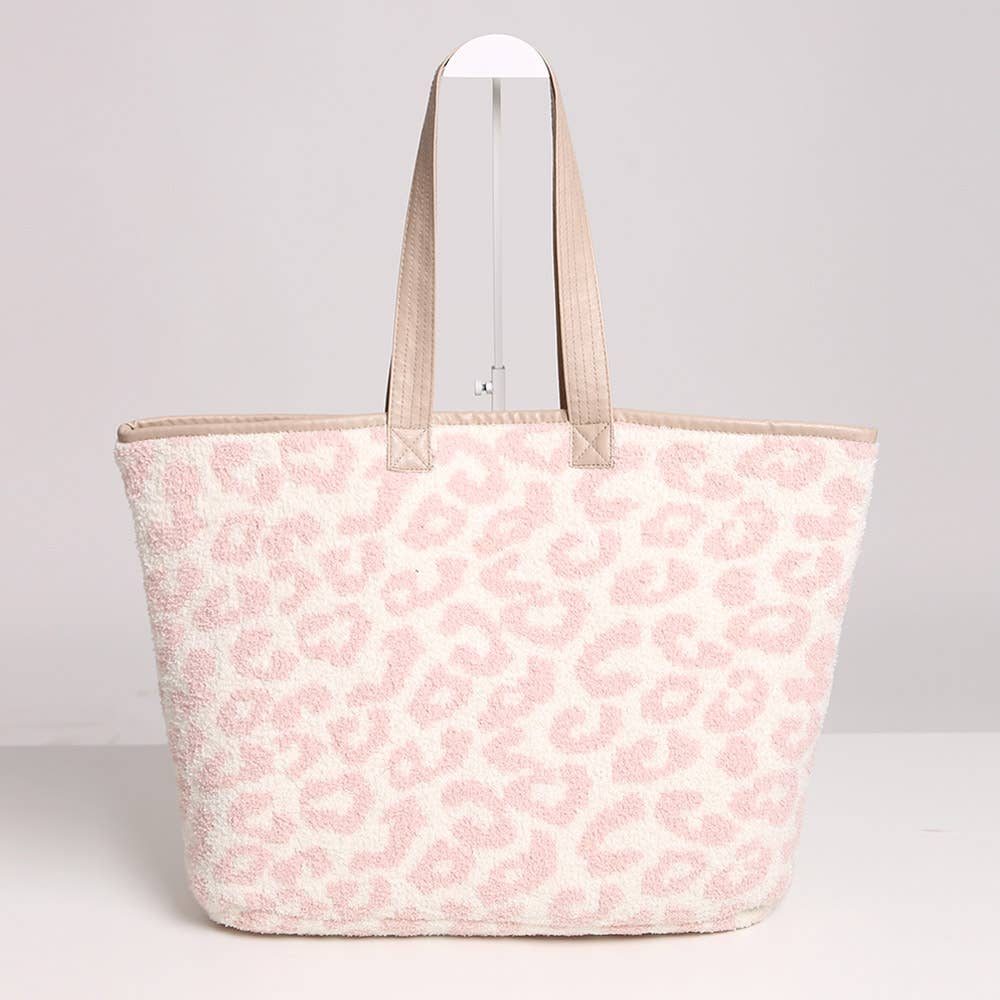 Leopard Tote Bag
: Coffee